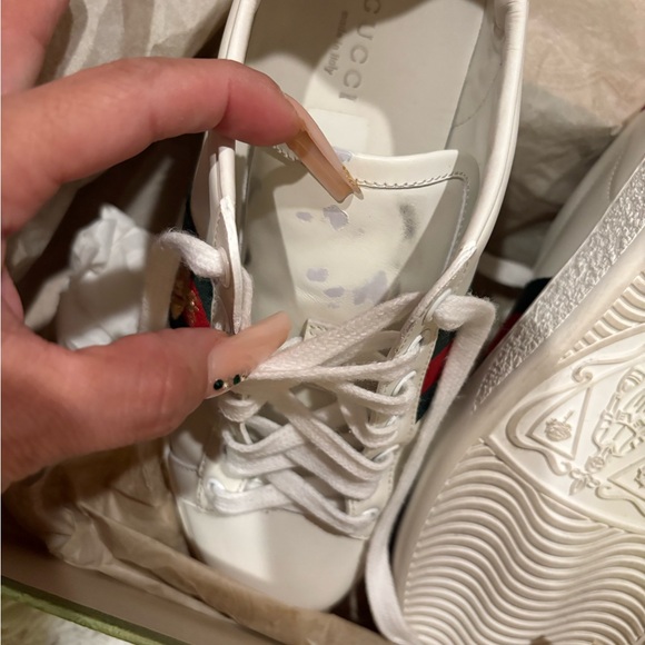 Guccy sneakers white color. - Picture 2 of 5